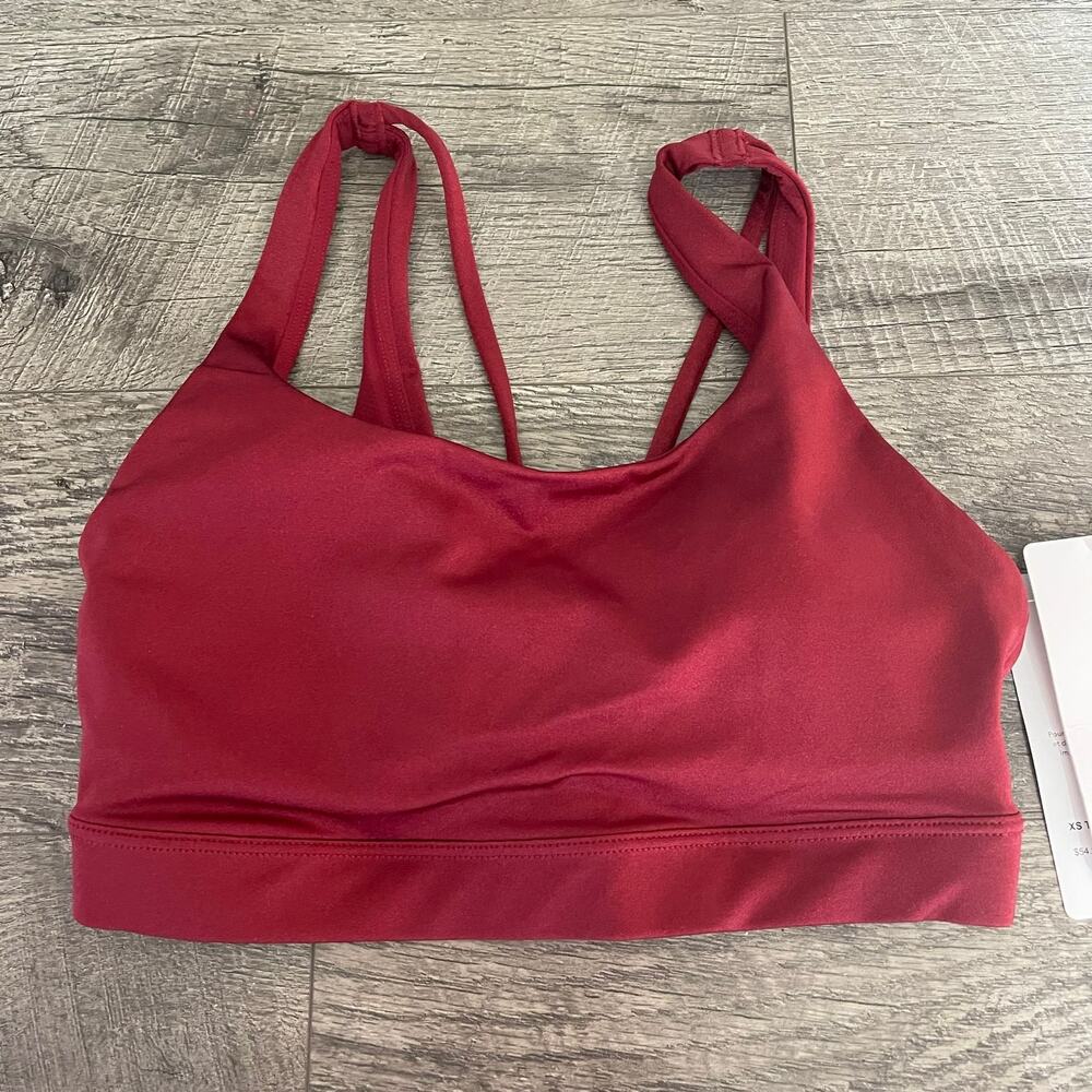 Athleta Women's Sports‎ Bra Red XS TP - Picture 3 of 5